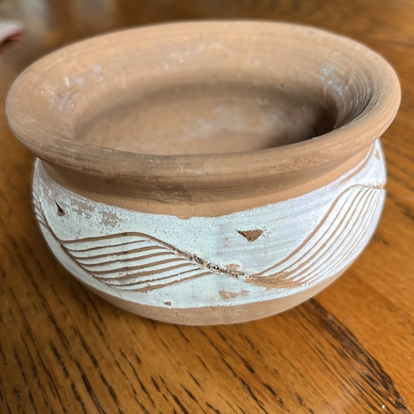 Little Southwest pottery clay planter pot small nice for succulents natural - Picture 3 of 10